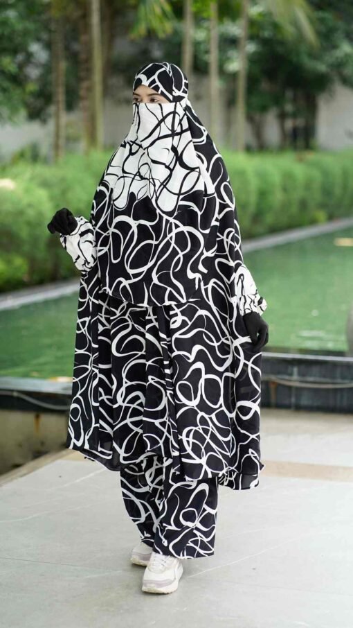 Luxury Khimar Set LX6 - Image 3