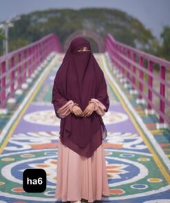 Premium 4-Layer Ready Hijab ha6