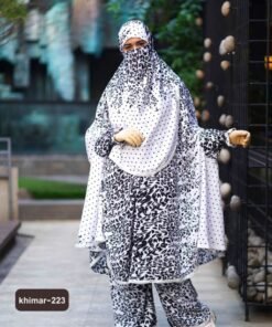 Alternative view of Premium khimar - 223